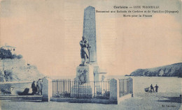 Cerbère * Place , Monument Aux Morts De Cerbère Et Port Bou - Cerbere