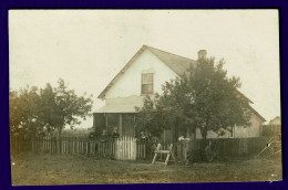Ref 1652 - Canada - Rare Real Photo Postcard D.P. Foster House ? - Swan Lake Manitoba - Otros & Sin Clasificación