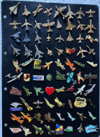 Album De 230 Pin's Avion. Aviation. - Airplanes