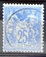 France Sage YT N° 68 Oblitéré. TB - 1876-1898 Sage (Type II)