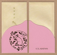 Chinese New Year CNY 2020' 'CLARINS 2/3' YEAR Of The RAT CHINOIS Red Pockets - Modernas (desde 1961)