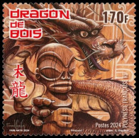 FRENCH POLYNESIA 2024 CULTURE Chinese New Year Of The DRAGON - Fine Stamp MNH - Nuevos