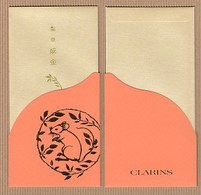 Chinese New Year CNY 2020' 'CLARINS 1/3' YEAR Of The RAT CHINOIS Red Pockets - Modern (ab 1961)