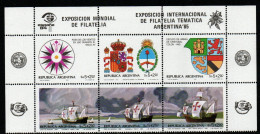 Argntinien Argentina 1984 - Mi.Nr. 1684 - 1689 - Postfrisch MNH - Schiffe Sailing Ships - Bateaux