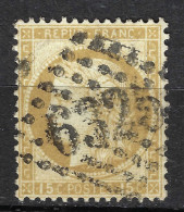 FRANCE Classique, B Obl. GC:  6325 (Marseille,BdR,1) Sur Y&T 55 - 1871-1875 Cérès