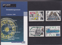 NEDERLAND, 1996, MNH Zegels In Mapje, Ontdekkingsreizen Zegels , NVPH Nrs. 1694-1697, Scannr. M159 - Unused Stamps