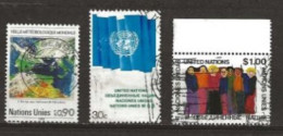 ONU Timbres Oblitérés  Sujets Divers - ONU