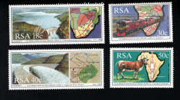 2034160898 1990 SCOTT 784 787   (XX)  POSTFRIS MINT NEVER HINGED - COOPERATION IN SOUTHERN AFRICA - Ungebraucht