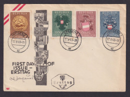 Österreich Brief 937-940 Kriegsgefangenen + Heimkehrerfürsorge FDC Kat. 130,00 - Covers & Documents