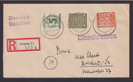 SBZ Leipzig R Brief Schöne MIF Zwickau Sachsen 22.02.1946 - Other & Unclassified