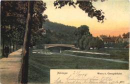 Meiningen - Werra Und Georgsbrücke - Meiningen