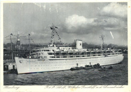 Hamburg - KDF Schiff Wilhelm Gustloff - Dampfer