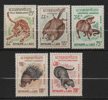 Laos - 1965 - Animaux  - PA 47 à 51  -  Neufs ** - MNH - Laos