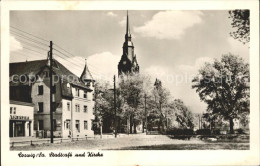 72176166 Coswig Sachsen Stadtcafe Und Kirche Coswig - Coswig
