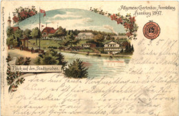 Hamburg - Gartenbau Aussellung 1897 - Litho - Other & Unclassified