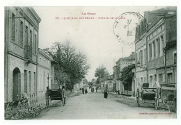 32 - B5375CPA - L'ISLE JOURDAIN - Avenue De La Gare - Parfait état - GERS - Other & Unclassified