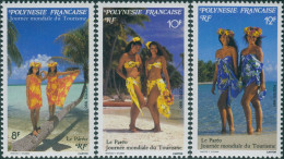 French Polynesia 1990 Sc#546-548,SG596-598 World Tourism Day Set MNH - Autres & Non Classés