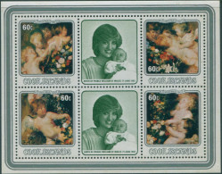 Cook Islands 1982 SG860 Christmas Children Charity MS MNH - Cookinseln