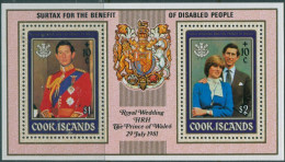 Cook Islands 1981 SG826 Disabled Persons MS MNH - Cook