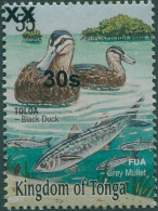 Tonga 2008 SG1615 30s On 55s Black Ducks And Grey Mullet MNH - Tonga (1970-...)