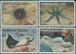 Norfolk Island 1986 SG378-381 Reef Set MNH - Ile Norfolk