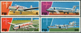 Fiji 1976 SG532-535 Air Services Set MNH - Fiji (1970-...)