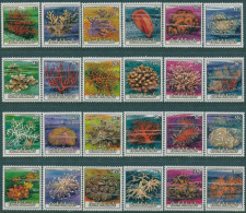Cook Islands 1984 SG966-989 Corals (24) MNH - Cookeilanden