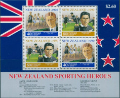 New Zealand 1990 SG1561 Health Sportsmen MS MNH - Sonstige & Ohne Zuordnung