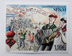 SP&M/St Pierre Et Miquelon 2023 CULTURE Celebration BASQUE FESTIVAL - Fine Stamp MNH - Nuovi