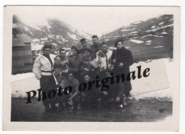 Photo Originale - Militaires Soldats Chasseurs Alpins Bidasses Armée Guerre - Année Lieu ? - Montagne - Guerre, Militaire