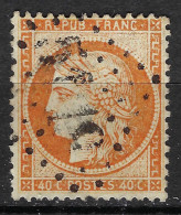 FRANCE Classique, B Obl. GC:  5119 (Le Caire,Egypte,20 !) Sur Y&T 38 - 1870 Asedio De Paris