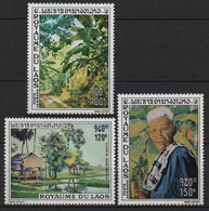 Laos - 1970 - Tableaux  - PA 75 à 77  -  Neufs ** - MNH - Laos