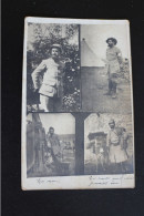 O 105 - Militaria - Guerre 1914-18 - Carte Multi-vues - Un Soldat En Route Avec Son Premier âne - A Déterminer - Guerre 1914-18