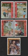 Laos - 1972 - UNICEF  - PA  96 à 100 -  Neufs ** - MNH - Laos