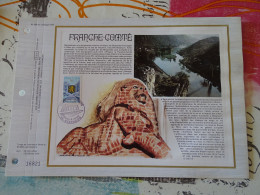 Tirage Limité Classeur Timbre Premier Jour  C.E.F. Franche-comté Besançon  1977 - Postdokumente