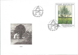 FDC 454 Czech Republic Alois Kalvoda 2005 - Moderne