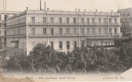 ORAN.- Hôtel Continental, Façade Latérale - Oran
