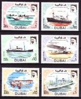 (001) Dubai  Postal Services / Ships And Planes / Bateaux + Avions   ** / Mnh  Michel 335-340 - Dubai