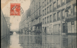 75 --- Paris --- Inondation De La Rue Surcouf - Inondations De 1910