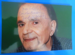 AUTOGRAPHE DE JEAN PIERRE KALFON SUR PHOTO - Attori E Comici 