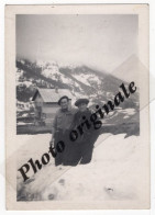 Photo Originale - Militaires Soldats Chasseurs Alpins Bidasses Armée Guerre - Année Lieu ? - Montagne - Krieg, Militär