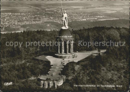 72174970 Hermannsdenkmal Fliegeraufnahme Hermannsdenkmal - Detmold