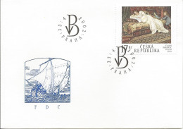 FDC 319 Czech Republic V. Bukovac 2002 Joint Issue With Croatia - Moderne