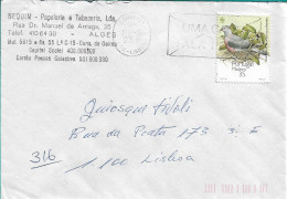 Portugal , 1991 , Wwf , Birds From Madeira , Pombo Trocaz , Pigeon , Columba Heineken , UMA CARTA FALA POR SI Slogan - Marcofilie