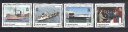 Timbres Ascension Island  N° 517 à 520 Neuf MNH** Bateau Bateaux - Ascension