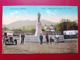 Romania Campulung Muscel Rucar Monumentul Eroilor 1916-1918 - Roumanie