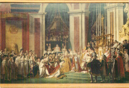 Peinture - Le Sacre - Paris (75), France - Sacre Du Roi à La Cour De France - Jacques Louis David - Editions Lyna-Paris - Louvre