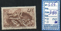 FRANCE OBLITÉRÉ - N° 315 - Used Stamps