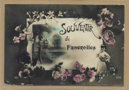 02 - Aisne - FAVEROLLES - SOUVENIR DE ... PARTIE DU CHATEAU DE MAUCREUX - Autres & Non Classés