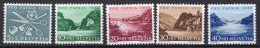 T3826 - SWITZERLAND Yv N°576/80 * Pro Patria Fete Nationale - Unused Stamps